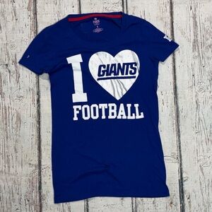New York Giants Women's Victoria's Secret Pink NFL Football SOFT Tshirt